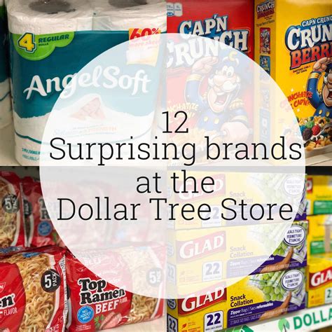 12 surprising brands at Dollar Tree. - Porsha Carr Blog