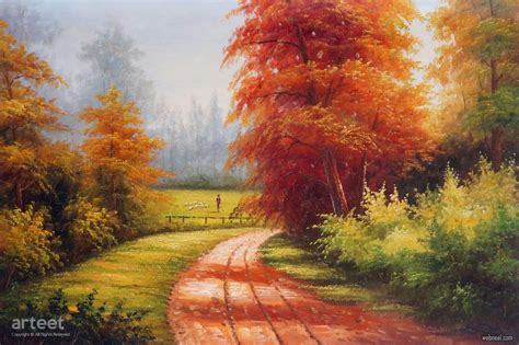 20 Beautiful Landscape Oil Paintings and art works from top Artists