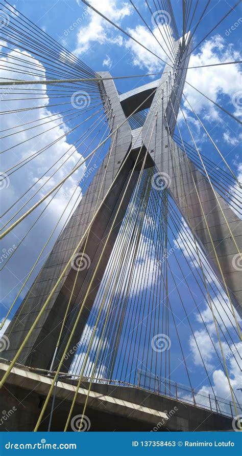 Modern Architecture. Modern Bridges Editorial Stock Photo - Image of ...