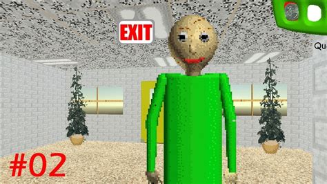 Baldi's Basics in Education and Learning ENDING Playthrough Gameplay ...