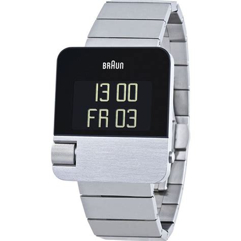 Braun Steel Prestige Digital Men's Watch Steel BN0106SLBTG - Sportique