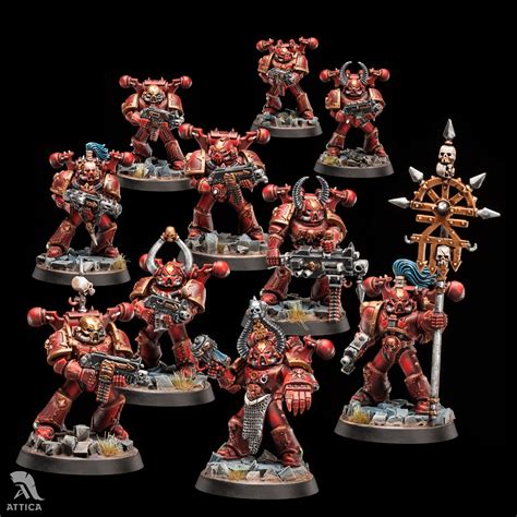 Chaos Space Marines Old - Attica Miniatures Shop - Attica Miniatures