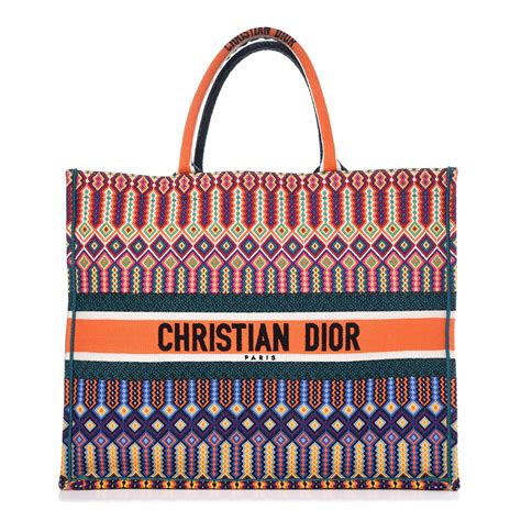 Dior Embroidered Handbag Tote | semashow.com