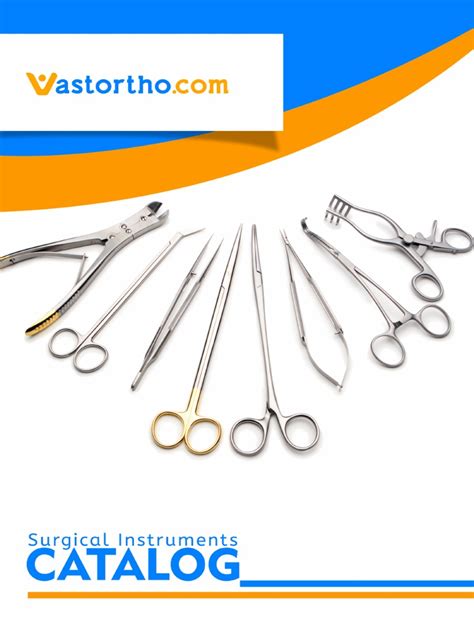 Orthopedic Surgical Instruments Catalog 1 | PDF | Propeller | Drill