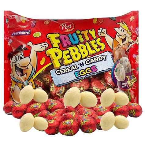 Buy Solid White Chocolate Eggs Filled with Fruity Pebbles Cereal ...