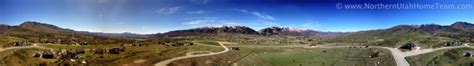 Ogden Valley Utah Aerial Panorama Photos