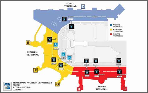 Miami Airport Terminal Map – Map Of The Usa With State Names