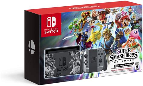 Nintendo Switch Super Smash Bros Ultimate Edition Bundle - Walmart.com