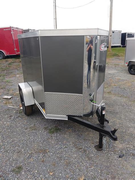 2024 Cross Trailers 4X6 2K RAMP DOOR Cargo / Enclosed Trailer | New and ...