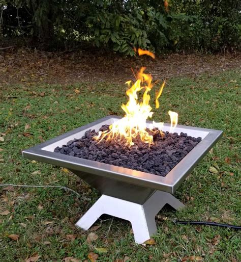 Stainless Steel Fire Pit Design Doubles as Chimenea - SolidSmack