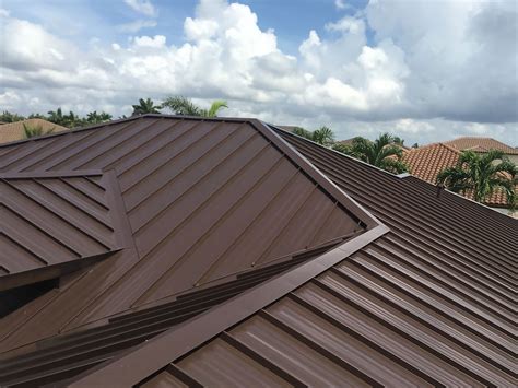 Roof Repairs & New Roofs in Miami Galvalume Roof: Mansard Brown