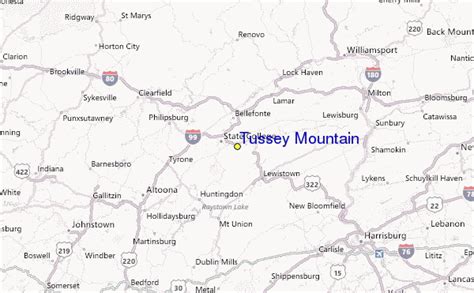 Tussey Mountain Ski Resort Guide, Location Map & Tussey Mountain ski ...