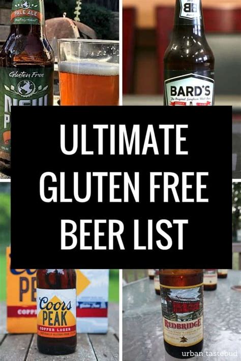 Gluten Free Beer Brands List 2024 - The Ultimate Guide | Gluten free ...