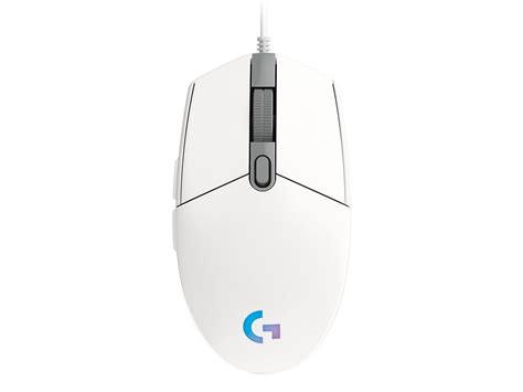 Mouse Logitech G203 LIGHTSYNC, White - Eventus Sistemi