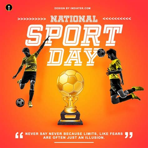 29 August Happy National Sports Day Banner Free PSD Template - Indiater ...