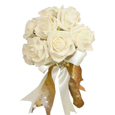 Bouquet Of White Roses PNG HD Quality - PNG Play