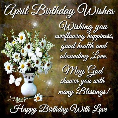 April Birthday Wishes Pictures, Photos, and Images for Facebook, Tumblr ...