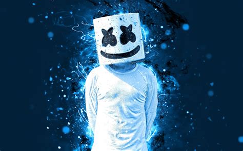 Marshmello Neon Wallpapers - Wallpaper Cave