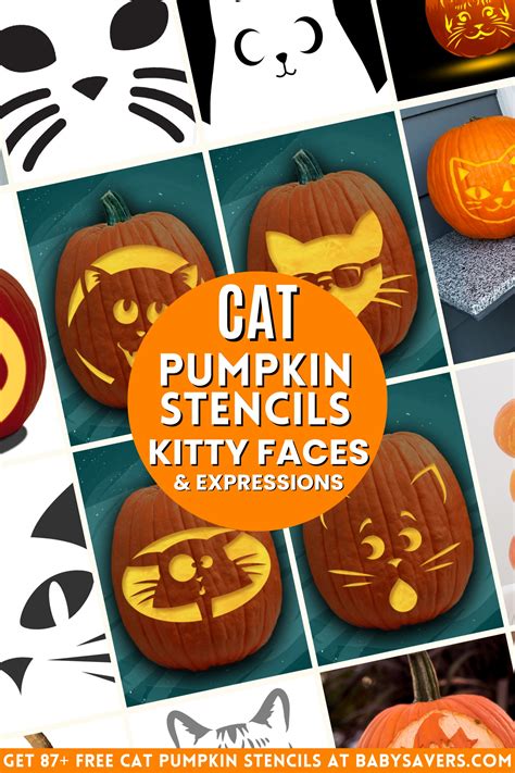 Cat Face Pumpkin