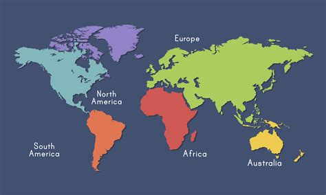 Vector World Map With Cities