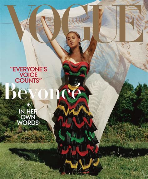 Beyoncé y Vogue US: la historia de amor continúa, ahora en su (famoso ...