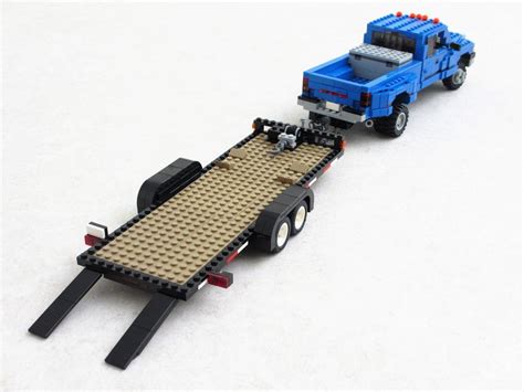 Car trailer... | Lego cars, Lego truck, Lego camper