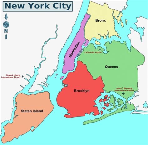 The Ultimate Guide to the 5 Boroughs of New York City + MAP