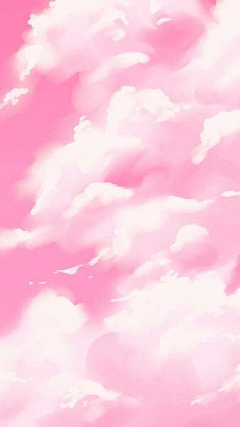 Light Pink Clouds Background