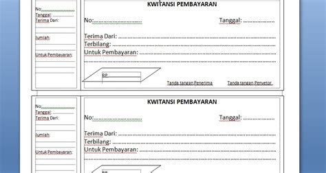 Format Kwitansi Download kwitansi format excel – Fee ppob Syariah ...