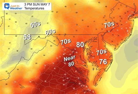 May 7 Weather More Clouds And Tracking Late Day Storms - Just In Weather