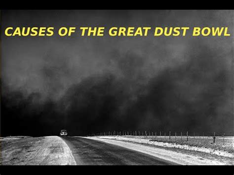 What caused the Dust Bowl? - YouTube