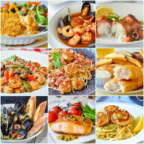 Best Seafood Dinner Recipes. Comfort food to indulgent seafood feasts!