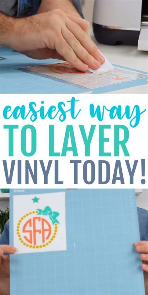 Easiest way to layer vinyl today – Artofit