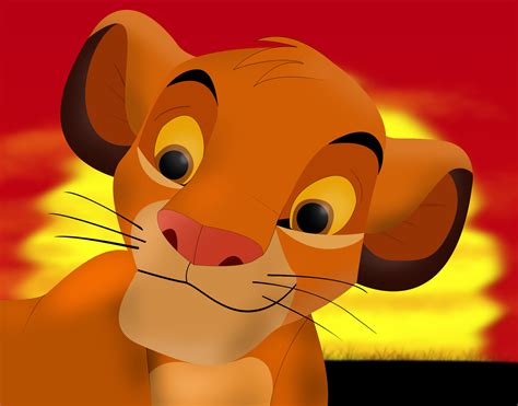 Young Simba by Namronia on DeviantArt