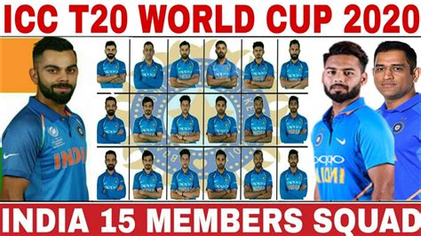 Icc World Cup 2023 Team India 20 Members Squad World Cup 2023 Team ...