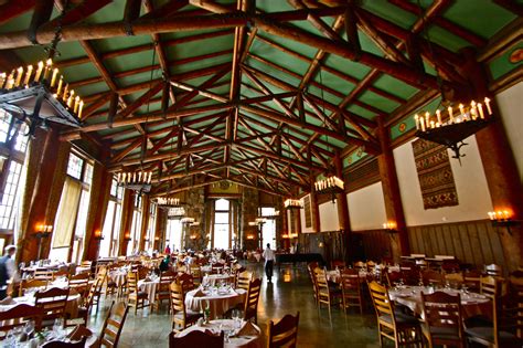 The Dining Room at Yosemite's Ahwahnee Hotel. | Ahwahnee hotel ...