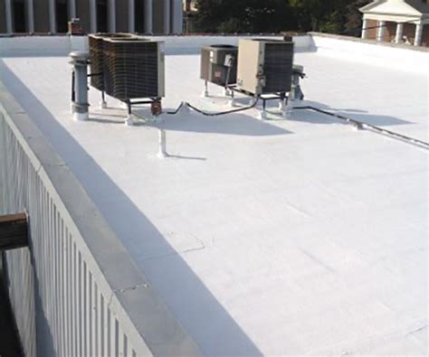 Flat Roof Coatings | KM Commercial Roofing