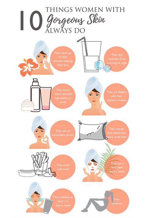 10 Things Women with Gorgeous Skin Always Do in 2020 | Organic skin ...