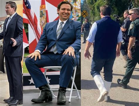 His State's Anti-Drag Law Forces Ron DeSantis to Stop Wearing High ...