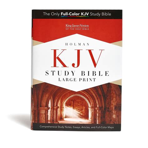 KJV Study Bible Large Print Edition - B&H Publishing