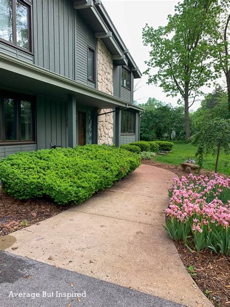 Small Front Yard Patio DIY - Average But Inspired