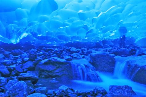 Magical Life: Mendenhall Ice Caves of Juneau in Alaska, United States