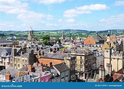 City skyline, Oxford. editorial image. Image of architecture - 43113395