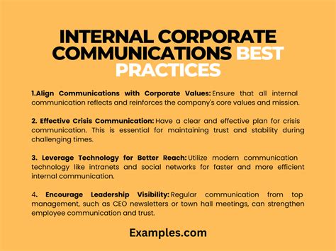 Internal Communication Best Practices: Examples, PDF