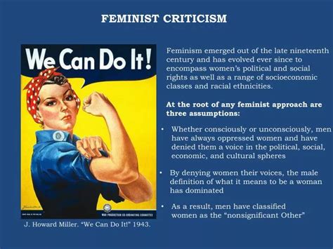 PPT - FEMINIST CRITICISM PowerPoint Presentation, free download - ID ...