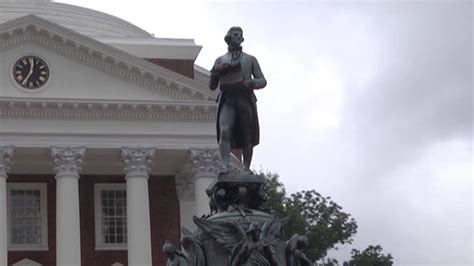 UVA aims to contextualizing Thomas Jefferson statue in front of Rotunda