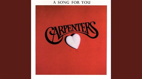 The Carpenters - A Song For You Chords - Chordify