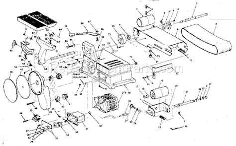 Ryobi Bd4600 Belt And Disc Sander Model Schematic Parts, 43% OFF