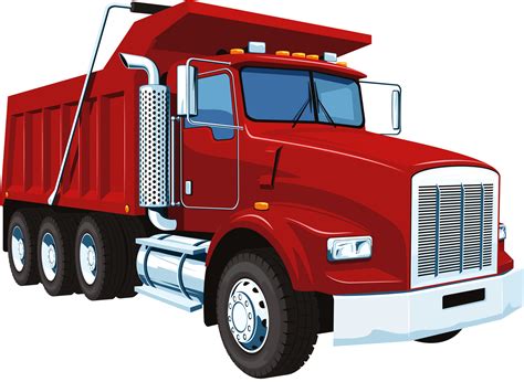 A Cartoon Dump Truck Clipart Dump Truck Clip Art Svg Vector Art ...