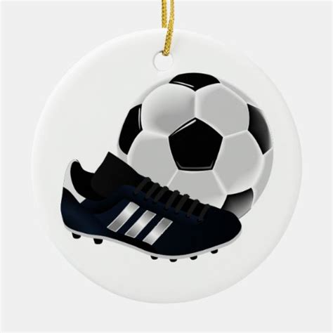 Soccer Christmas Ornament | Zazzle